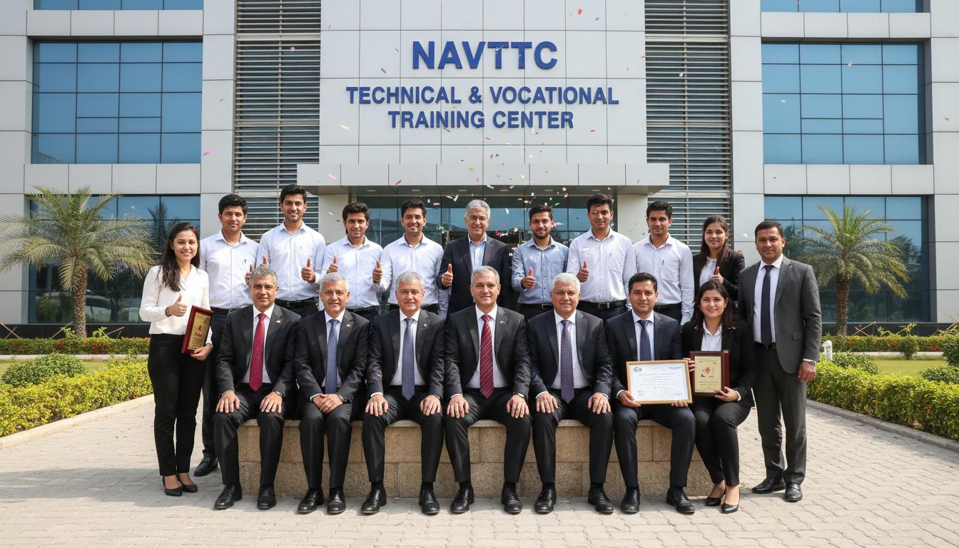 NAVTTC officials and staff group photo